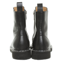 Jil Sander Boots Leather in Black