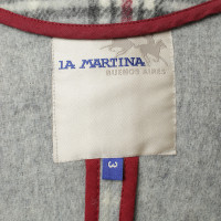 La Martina Patterned jacket in grey
