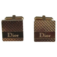 Christian Dior Goudkleurige manchetknopen