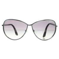 Tom Ford Sonnenbrille in Silber-Grau