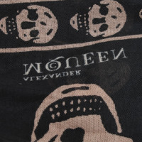 Alexander McQueen Cloth with skull pattern