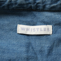 Whistles Dress Cotton in Blue