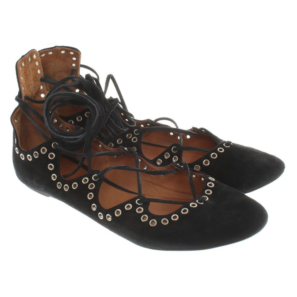 Isabel Marant Ballerinas made of suede with lacing