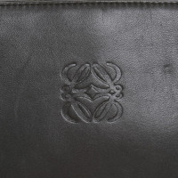 Loewe Lederhandtasche in Schwarz