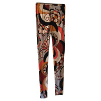 Emilio Pucci Seiden-Leggings