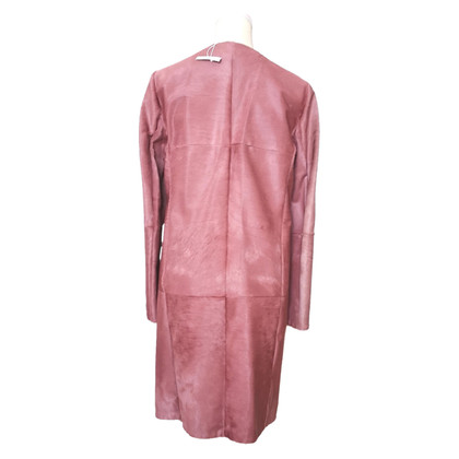 Max Mara Jacket/Coat Fur in Pink