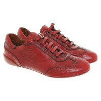 Fendi Trainers Leather in Red