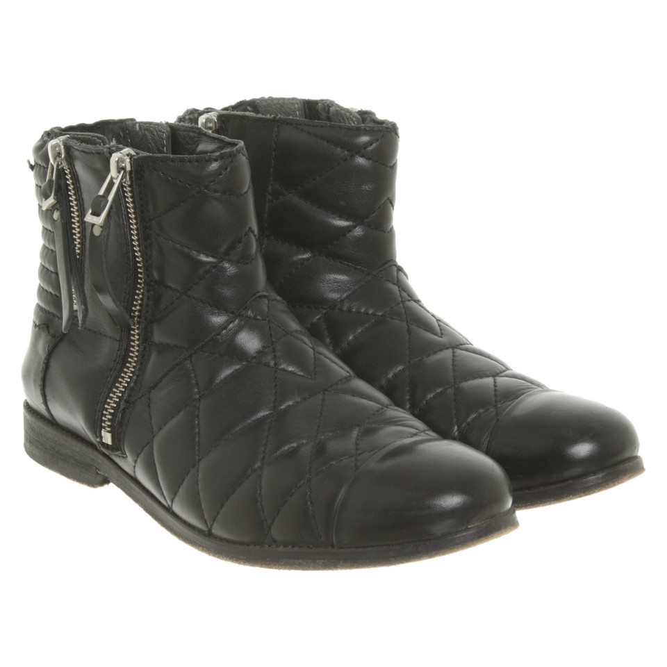 Zadig & Voltaire Ankle boots Leather in Black
