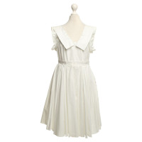 Miu Miu Katoenen jurk in wit