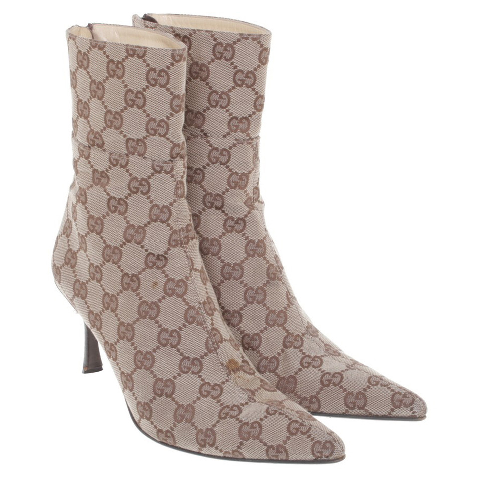 Gucci Ankle boots with Guccissima pattern
