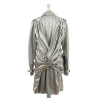 Burberry Prorsum Trench coat in argento 