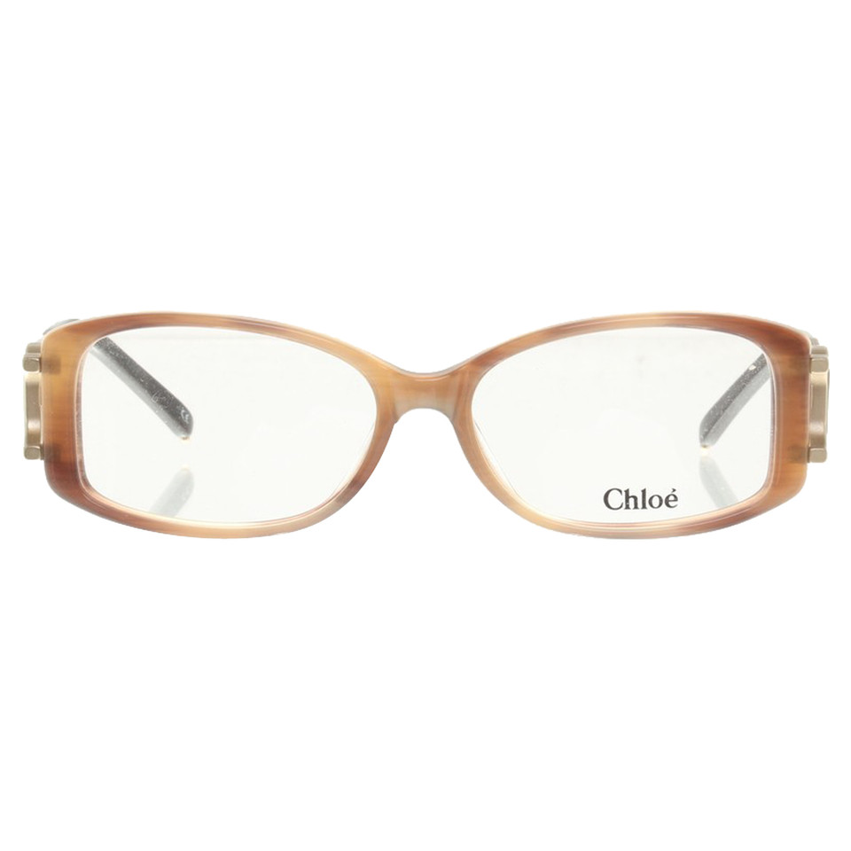 Chloé Brille in Braun