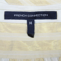 French Connection top in gold