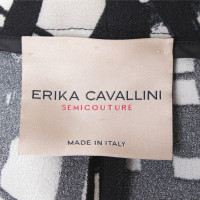 Erika Cavallini Pantalon en noir et blanc