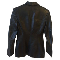 Balmain Veste en cuir