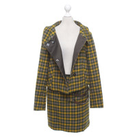 Laurèl Costume with check pattern