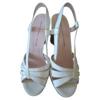 Marc By Marc Jacobs Wedges Patent leather in White