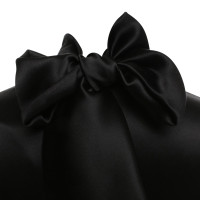 Yves Saint Laurent Abito in seta in nero