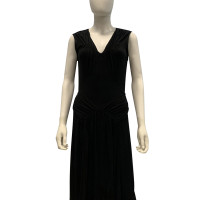 Louis Vuitton Dress Viscose in Black