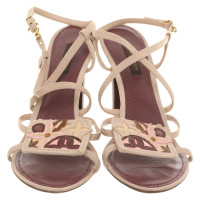 Louis Vuitton Sandalen in Nude