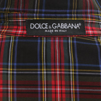 Dolce & Gabbana Blouse with check pattern