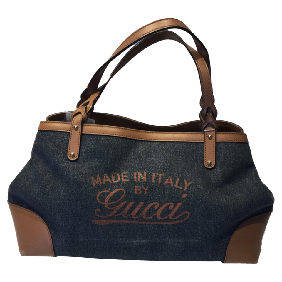 Gucci Handtasche aus Jeansstoff