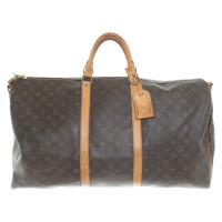 Louis Vuitton Keepall 60 Canvas in Bruin