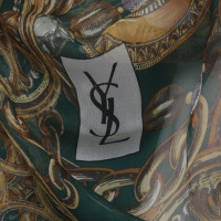 Yves Saint Laurent Sciarpa di seta con motivo