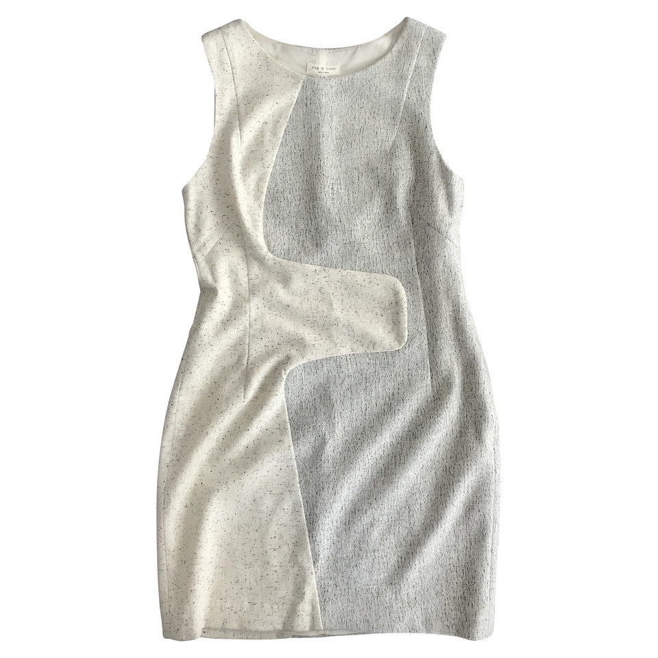 Rag & Bone Kleid aus Wolle in Grau