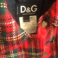 Dolce & Gabbana Jacke mit Karo-Muster
