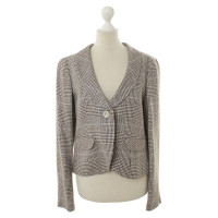 Armani Collezioni Blazer mit Hahnentrittmuster