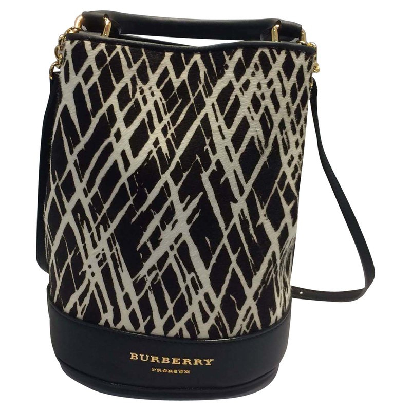 Burberry Prorsum Rugzak met bont trim