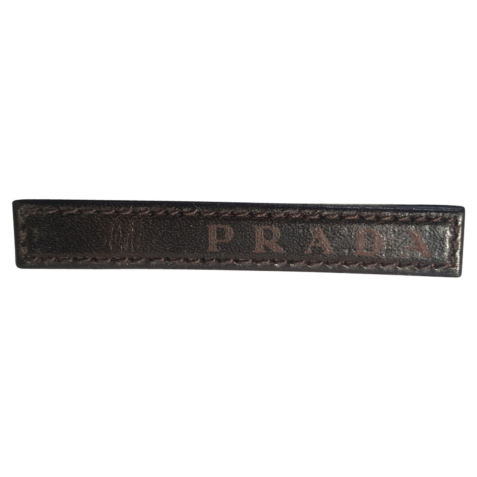 Prada Leather brooch