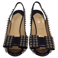 Christian Louboutin Peep-toes with rivets