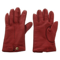 Roeckl Gloves Leather in Red