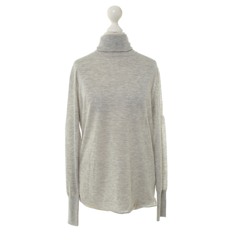 Marc Cain Maglione a collo alto in grigio melange