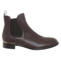 Louis Vuitton Bottines en Cuir en Marron