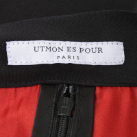 Andere merken Utmon giet - zijden jurk met volants