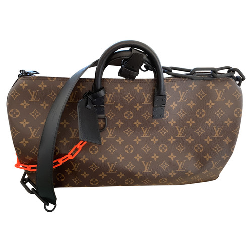 Louis Vuitton Keepall 50 Abloh in Brown - Second Hand Louis Vuitton Keepall 50 Abloh in Brown buy used for 4500€ (3528230)