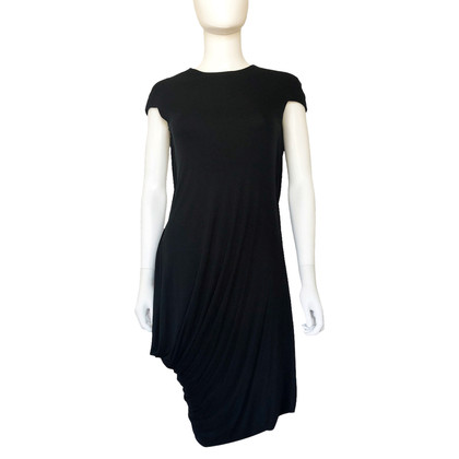 Alexander McQueen Kleid aus Viskose in Schwarz