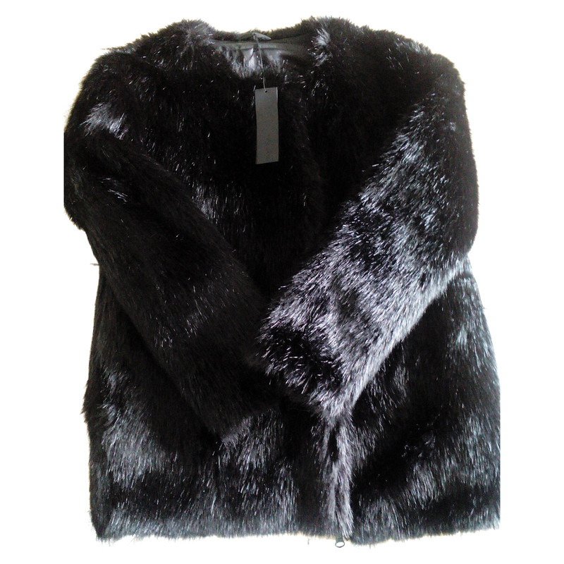 Karl Lagerfeld Faux fur short coat 