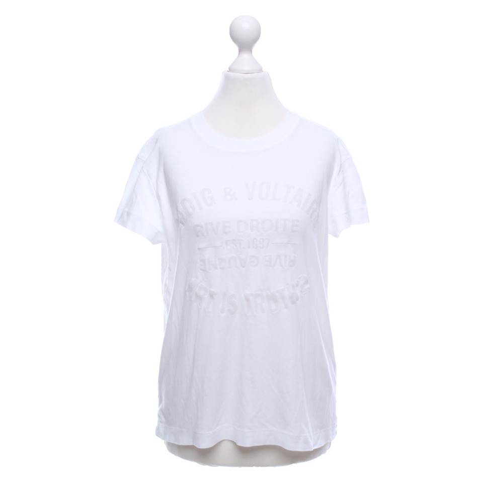 Zadig & Voltaire T-shirt in bianco