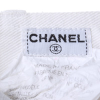 Chanel Jeansrock in Weiß