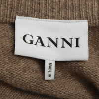 Ganni Pullover in bruin