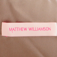 Matthew Williamson Camicia di seta rosa 