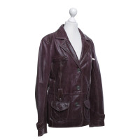 Oakwood Leather jacket in violet