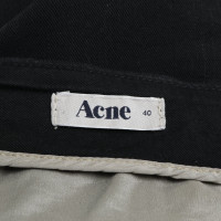 Acne Jeansrock in Schwarz