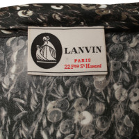 Lanvin Silk top with ruffle