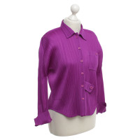 Issey Miyake Blouse with Pleated Pleats