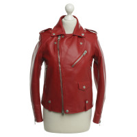 Coach Leather jacket with biker look